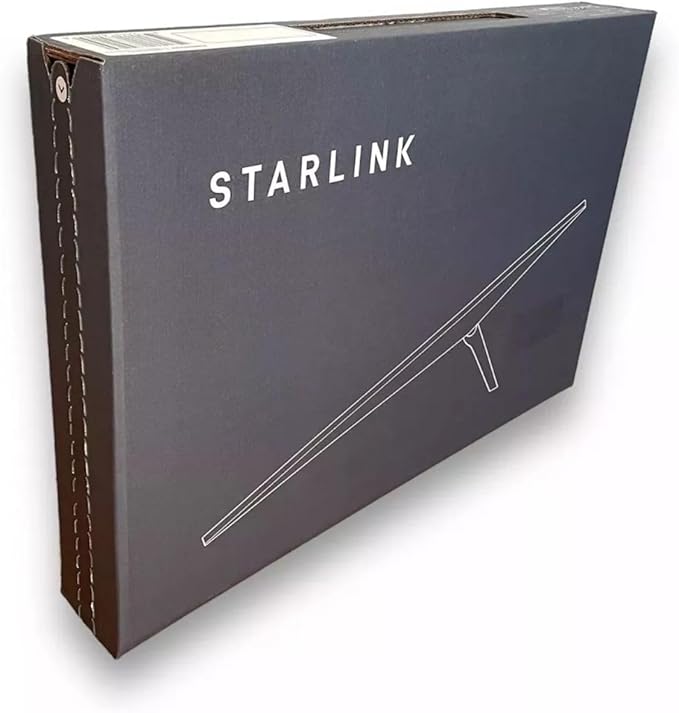 Starlink Gen 3 Standard Kit: High-Speed, Low-Latency Internet | Starlink Internet Satellite Dish Kit Router SpaceX | Wi-Fi 6 Router | Starlink Residential