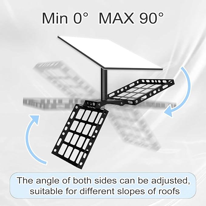 Starlink Gen 3 Roof Ridge Mount Non-Penetrating 360° Rotatable